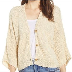 BP. Dolman Sleeve Button Front Cardigan